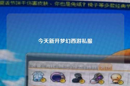 今天新开梦幻西游私服